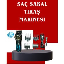 Normadia Uzun Süreli Çalışan LCD Göstergeli Profesyonel Saç Kesme Makinesi