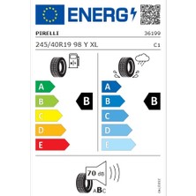 Pirelli 245/40R19 98Y Xl Rft P-Zero (Pz4) Bmw (*) Oto Yaz Lastiği (Üretim YILI:2025)
