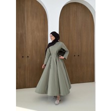 Moda Aksa 5011 Cool Elbise Mint Yeşil