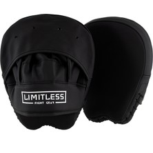 Limitless Fight Gear Matte Black Pu Boks Lapası