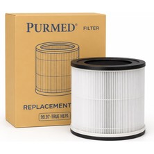 Purmed Blaupunkt LR1000 Aeromaster Hava Temizleme Cihazı Uyumlu Hepa + Karbon Filtre