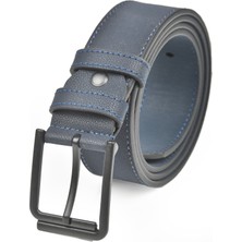 Rizzup Erkek Lacivert 4 cm Eninde Spor Nubuk Kemer Suni Nubuk Deri Kemer 2402639