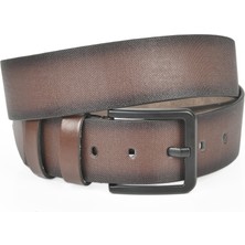 Rizzup Erkek Kahve Kemer 4,5 cm Spor Kemer Suni Deri Kemer 2402623