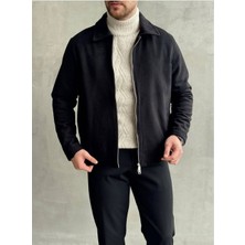 More Black Erkek Kaşe Ceket