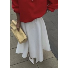 Moda Aksa Iç Göstermez Mevsimlik Etek