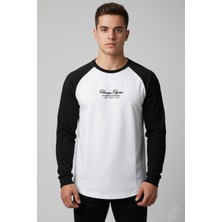 Rizzup Erkek Gri Fitilli Şardonlu Sweatshirt - Pamuklu, Likralı, Rahat Kalıp Sweatshirt 2601510