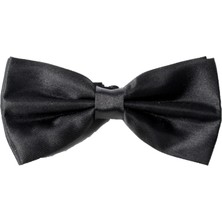 Rizzup Erkek Siyah Düz Saten Klasik Papyon 1901728