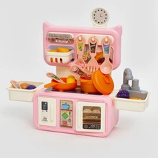 Apexma Oyuncak Gerçek Su Akan Musluklu Eğitici Mini Mutfak Seti - Aksesuarlı Evcilik Oyun Set