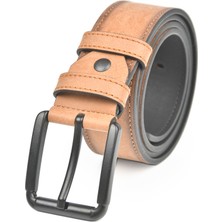 Rizzup Erkek Taba 4 cm Eninde Spor Nubuk Kemer Suni Nubuk Deri Kemer 2402639