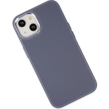 Newface iPhone 14 Plus Kılıf Asya Deri Silikon - Mor