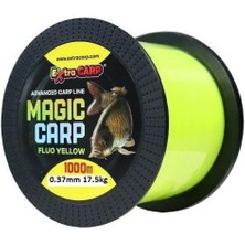 Extra Carp Magic Carp 0.37MM 1000M Fluo Yellow Bobin Misina