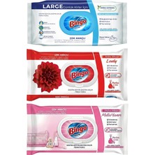 Bingo Yüzey Temizlik Havlusu 96 Lı 3 Lü Karma Paket