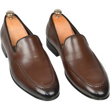 Rizzup Erkek Kahve Hafif Taban Hakiki Deri Klasik Ayakkabı 2509980