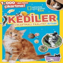 Nerm National Geographic Kids Kediler Çıkartmalı Faaliyet Kitabı