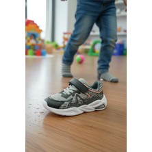 Enoch Ortopedik Çocuk Spor Ayakkabı Cırtlı ve Bağcıklı Esnek Taban