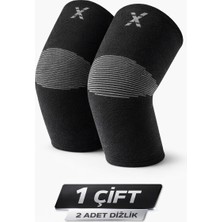 Dex Supports Crossfit Örme Dizlik – 30 cm Profesyonel Spor Dizliği  Forge