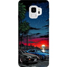 Lelia Samsung Galaxy S9 Uyumlu Baskılı Şeffaf Telefon Kılıfı | Koleksiyon: Turboline Streetworks