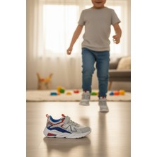 Enoch Ortopedik Çocuk Spor Ayakkabı Cırtlı ve Bağcıklı Esnek Taban