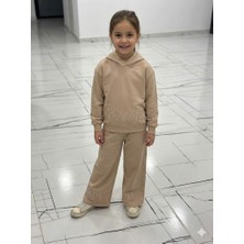 Yağmur Giyim Taskids2i Move It Yazılı 2 Ip Kumaş %100 Pamuk Kız Çocuk Eşofman Takımı 6-13 Yaş 31369