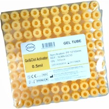 Xinle Vakumlu Jelli Tüp 0,5ml (Pediatrik) (Sarı Kapak) 100'LÜ Paket