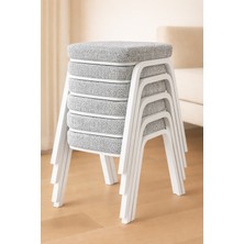 Ecowood Metal Tabure- 6 Adet