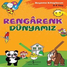 Nerm Rengarenk Dünyamız - Boyama Kitaplarım 3 - 4 Yaş