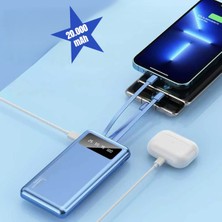 Konyax Kendinden Kablolu 20.000 Mah Powerbank