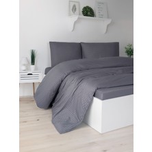 Patron Home Fermuarlı Çantalı Çift Kişilik %100 Pamuk Saten Lastikli Çarşaflı Nevresim Takımı