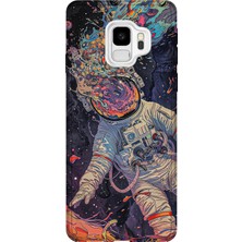 Lelia Samsung Galaxy S9 Uyumlu Baskılı Şeffaf Telefon Kılıfı | Koleksiyon: Cosmicwhisper Skyset