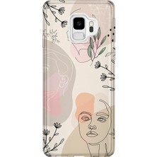 Lelia Samsung Galaxy S9 Uyumlu Baskılı Şeffaf Telefon Kılıfı | Koleksiyon: Oneline Essence