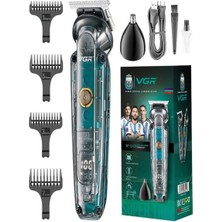 Normadia Şarjlı Ipx6 Su Geçirmez Çok Fonksiyonlu Saç ve Sakal Kesim Aleti