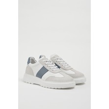 Faruk Balkanas Mateo Model Hakiki Kombinasyonlu Deri Eva Taban Sneaker Ayakkabı