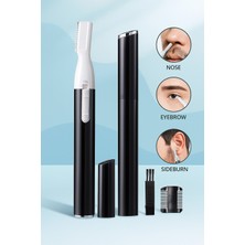 Normadia Çok Fonksiyonlu Siyah Bakım Aleti: Sakal, Burun ve Tüy Kesme Tıraş Makinesi