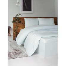 Patron Home Fermuarlı Çantalı Çift Kişilik %100 Pamuk Saten Lastikli Çarşaflı Nevresim Takımı