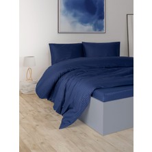 Patron Home Fermuarlı Çantalı Çift Kişilik %100 Pamuk Saten Lastikli Çarşaflı Nevresim Takımı