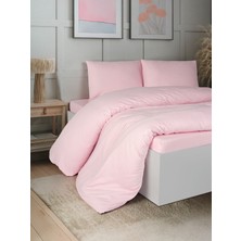 Patron Home Fermuarlı Çantalı Çift Kişilik %100 Pamuk Saten Lastikli Çarşaflı Nevresim Takımı