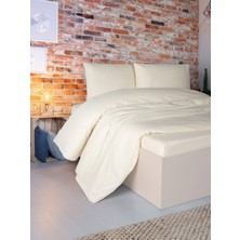 Patron Home Fermuarlı Çantalı Çift Kişilik %100 Pamuk Saten Lastikli Çarşaflı Nevresim Takımı