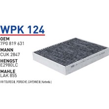 Wunder Filter Vw Toureg Iı, Porsche Cayenne Iı (Karbonlu) Uyumlu Polen Filtresi Wpk 124