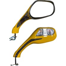 Mondial 151 Rs Sinyalli Ayna Takımı Sarı