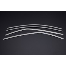 Toyota Corolla Sedan Krom Cam Üst Çıtası 2014-2018 Pas.çelik 4 Parça