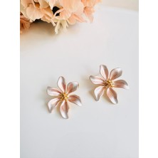 Devi Fashion Premium Çiçek Küpe 3 cm