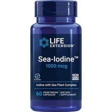 Sea-Iodine, 1,000 Mcg, Premıum Iyot Kelp Mineral Complex Blend (Organic Kelp And Bladderwrack Extracts, Potassium Iodide