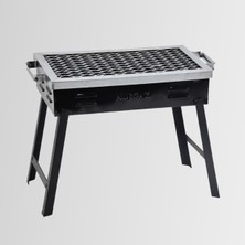 Nurgaz Ng-Kmk Kara Mangal Küçük Boy Katlanır Ayaklı Çantalı