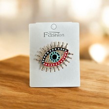 Atelier Çağla Zirkon Taşlı Göz Iğne Broş