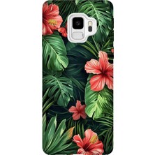 Lelia Samsung Galaxy S9 Uyumlu Baskılı Şeffaf Telefon Kılıfı | Koleksiyon: Floraluxe Botanica