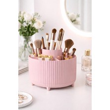 Blackstar 360 Derece Dönebilen 5 Bölmeli Makyaj Fırçası Organizeri-Makyaj Organizeri