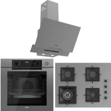 Ferre Gri Ankastre Set (D065 Sa  - SC408 Wfa - QEP64CPR Fryart Steam & Airfry )