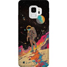 Lelia Samsung Galaxy S9 Uyumlu Baskılı Şeffaf Telefon Kılıfı | Koleksiyon: Cosmicwhisper Skyset
