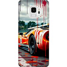 Lelia Samsung Galaxy S9 Uyumlu Baskılı Şeffaf Telefon Kılıfı | Koleksiyon: Turboline Streetworks