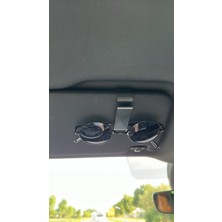 Karerca 2 Adet Araç Içi Gözlük Tutacağı Gözlük Klipsi Gözlük Tutucu